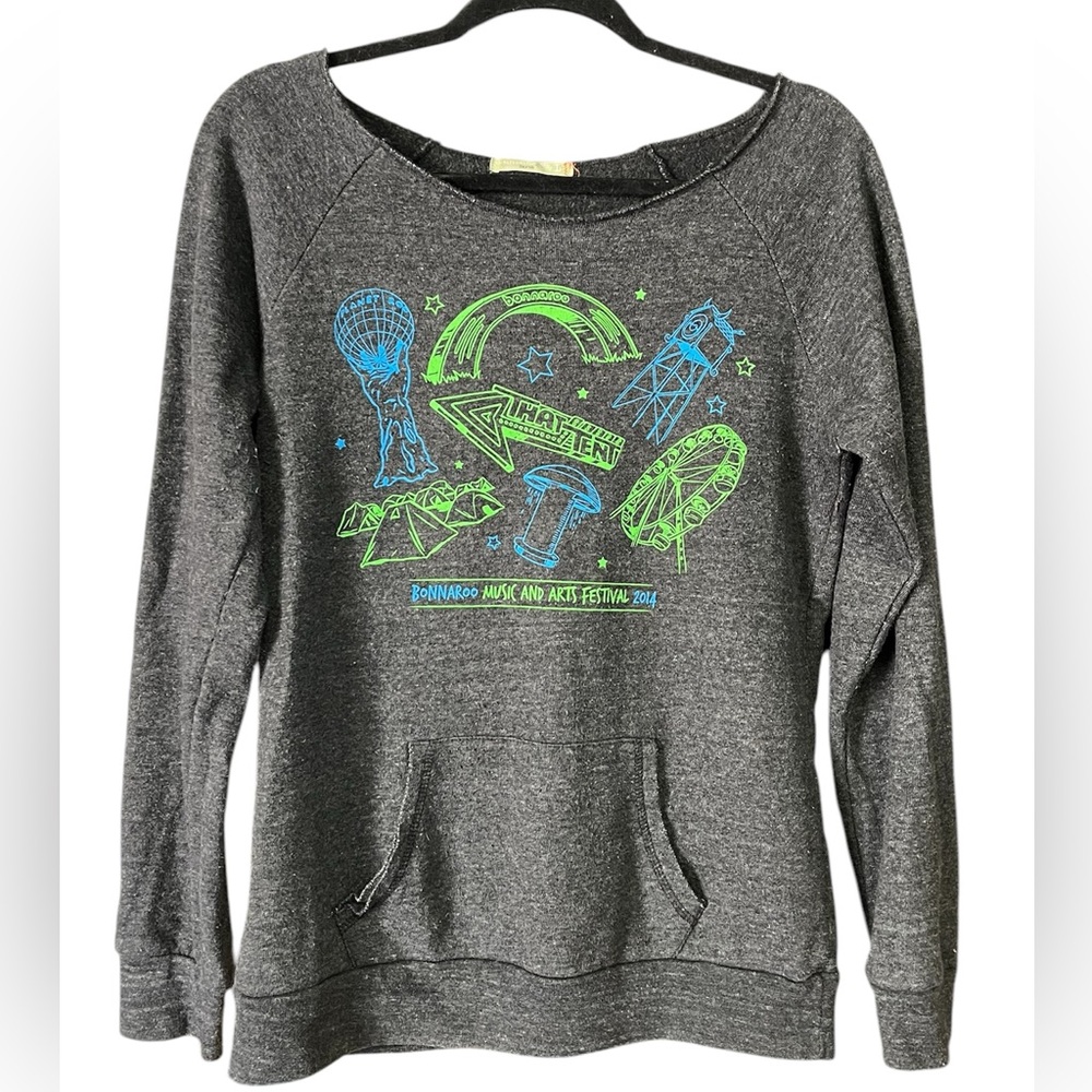 RARE Bonnaroo Music & Arts festival 2014 crewneck / festival merch